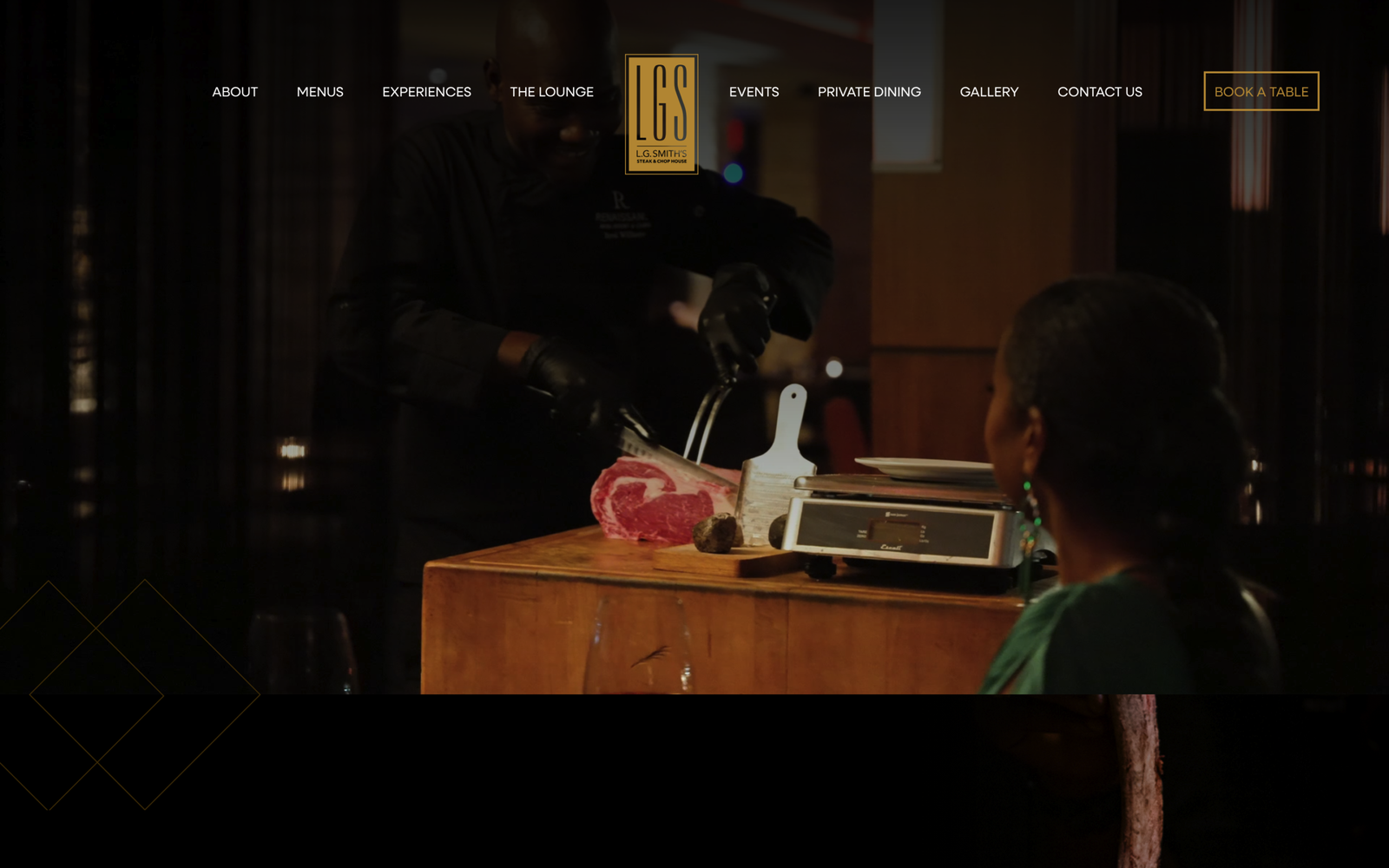 Desktop view of L.G. Smith’s  Steak & Chophouse